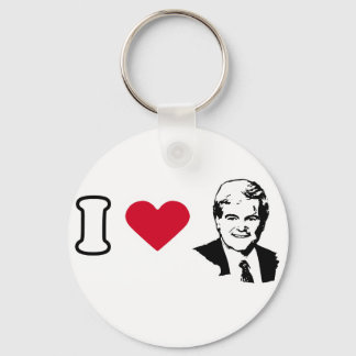 Porte-clés I Love Newt Gingrich
