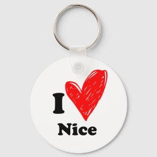 Porte-clés I Love Nice