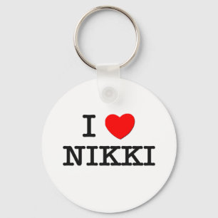Porte-clés I Love Nikki