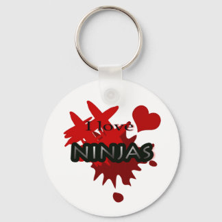 Porte-clés I Love Ninjas Porte - clé