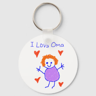 Porte-clés I Love Oma