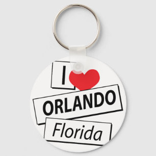 Porte-clés I Love Orlando Florida