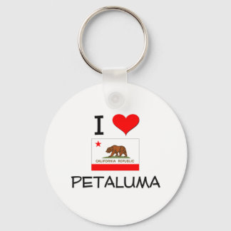 Porte-clés I Love PETALUMA Californie