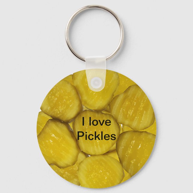 Porte-clés I Love Pickles Porte - clés (Recto)