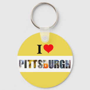 Porte-clés I Love Pittsburgh