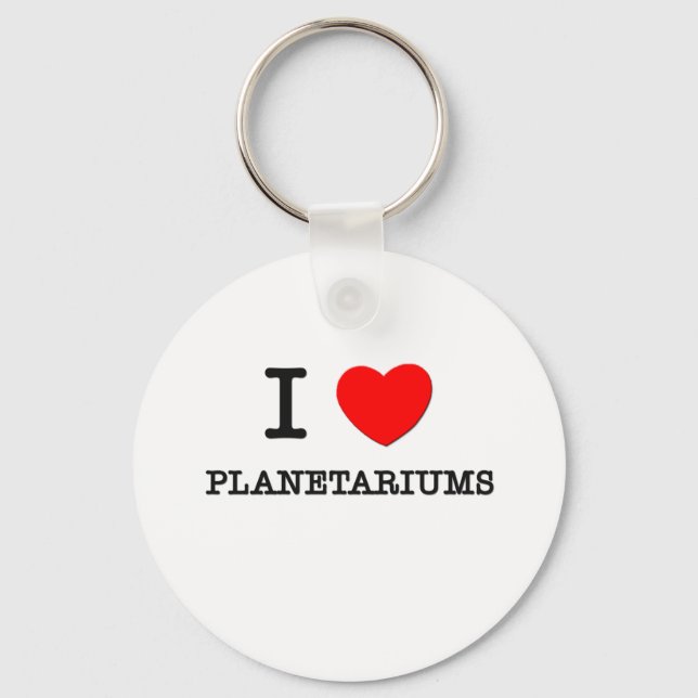 Porte-clés I Love Planetariums (Recto)