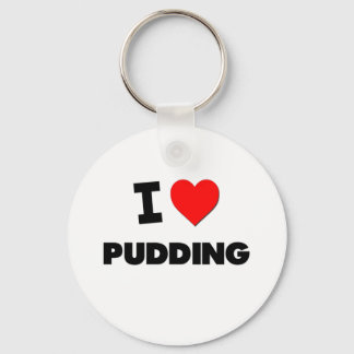 Porte-clés I Love Pudding