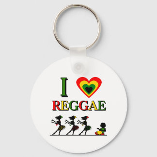 Porte-clés I Love Reggae