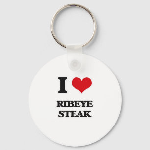 Porte-clés I Love Ribeye Steak