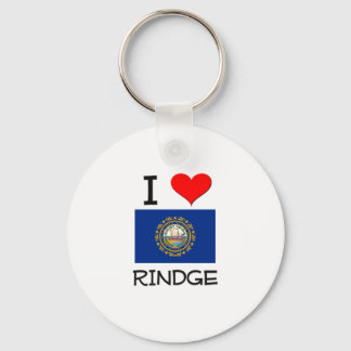 Porte-clés I Love Rindge New Hampshire