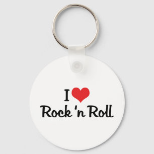 Porte-clés I Love Rock & Roll Porte - clé
