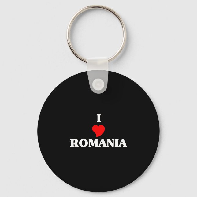 Porte-clés I Love romania (Recto)