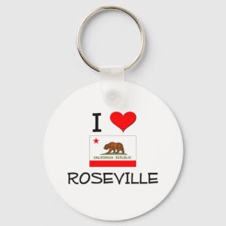 Porte-clés I Love ROSEVILLE California