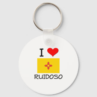 Porte-clés I Love Ruidoso Nouveau-Mexique