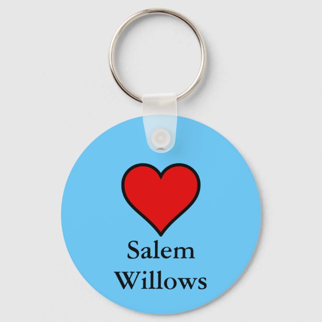 Porte-clés I Love Salem Willows (Recto)