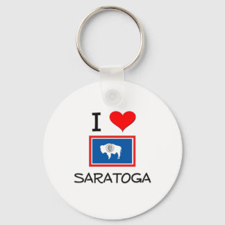 Porte-clés I Love Saratoga Wyoming