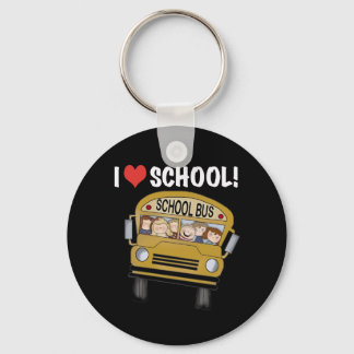 Porte-clés I Love School