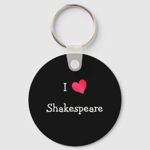 Porte-clés I Love Shakespeare