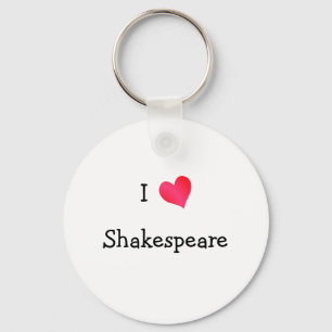Porte-clés I Love Shakespeare