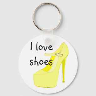 Porte-clés I Love Shoes
