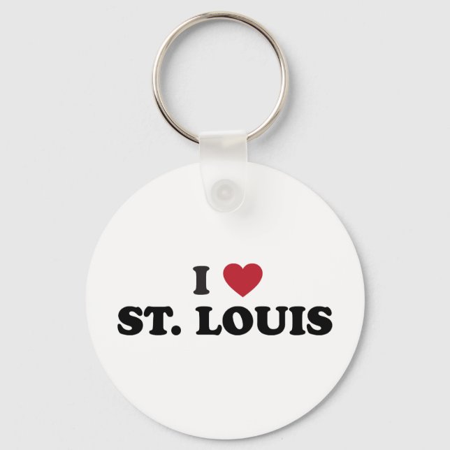 Porte-clés I Love St. Louis Missouri (Recto)
