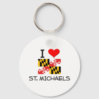 Porte-clés I Love St. Michaels Maryland