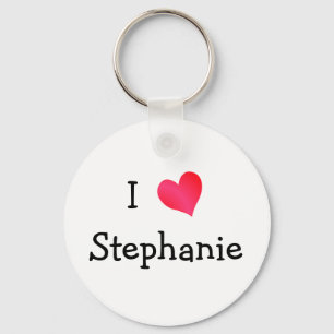 Porte-clés I Love Stephanie