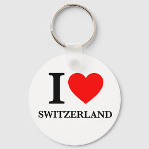 Porte-clés I Love Switzerland