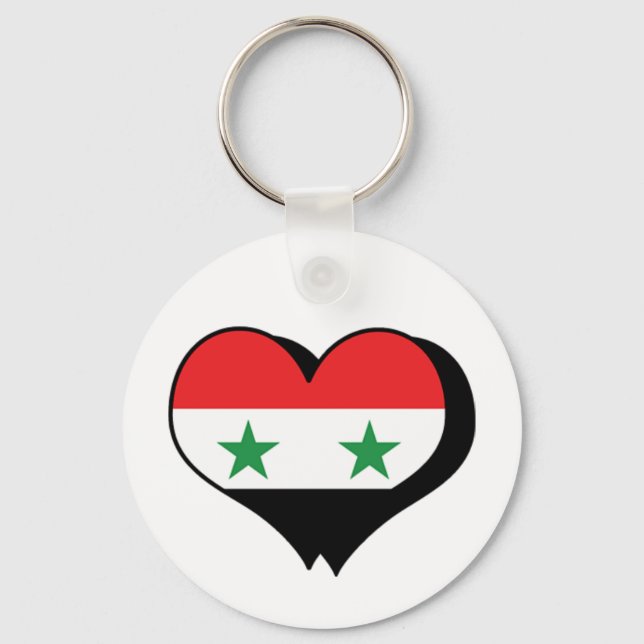 Porte-clés I Love Syria Keychain (Recto)