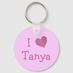Porte-clés I Love Tanya
