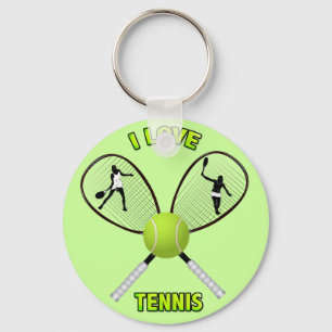 PORTE-CLÉS I LOVE TENNIS