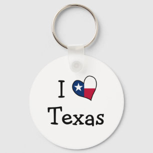 Porte-clés I Love Texas Porte - clé