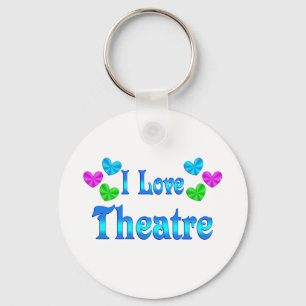 Porte-clés I Love Theatre