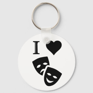 Porte-clés I Love Theatre