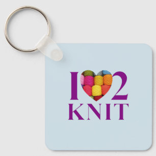 Porte-clés I Love to Knit - Key Ring