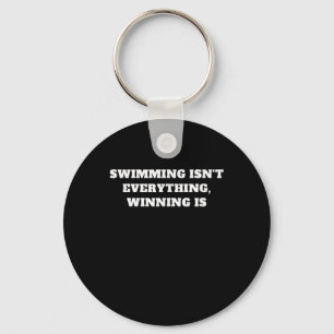 Porte-clés I Love To Swim Art Design Swimming Devis Idée cade