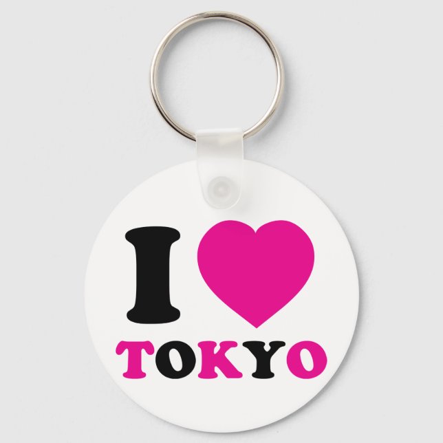 Porte-clés I Love Tokyo (Recto)