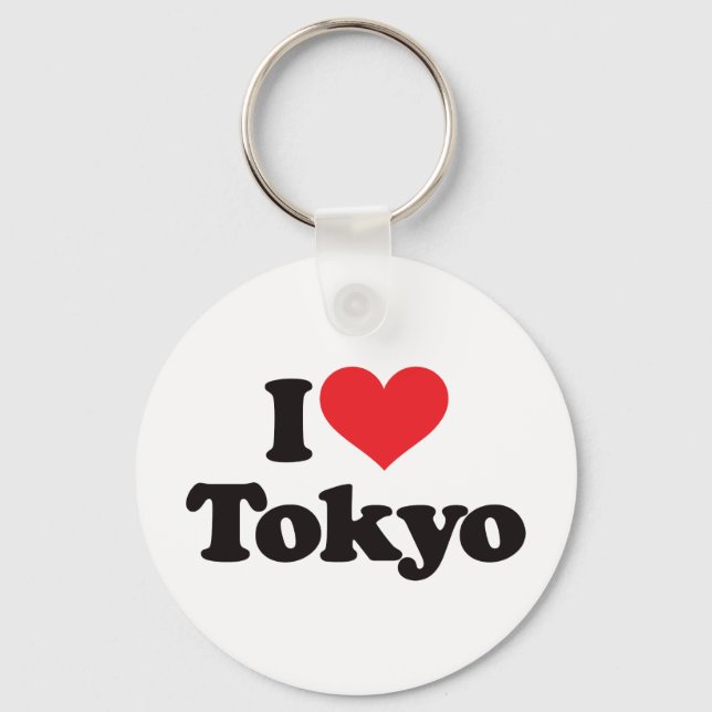 Porte-clés I Love Tokyo (Recto)