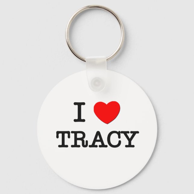 Porte-clés I Love Tracy (Recto)