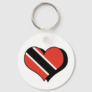 Porte-clés I Love Trinidad and Tobago Porte - clé