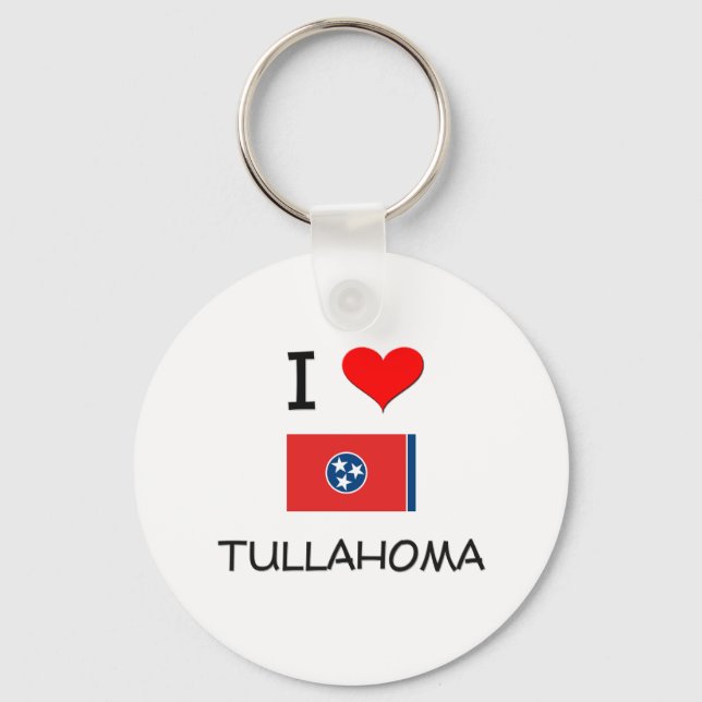 Porte-clés I Love Tullahoma Tennessee (Recto)