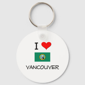 Porte-clés I Love Vancouver Washington
