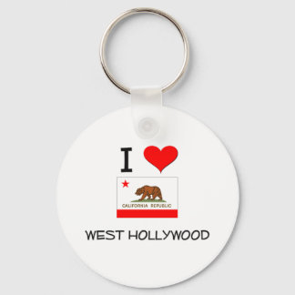 Porte-clés I Love WEST HOLLYWOOD California