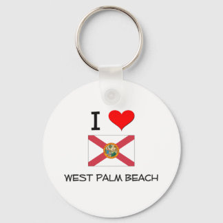Porte-clés I Love WEST PALM BEACH Floride