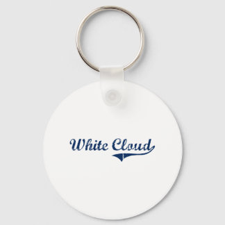 Porte-clés I Love White Cloud Michigan