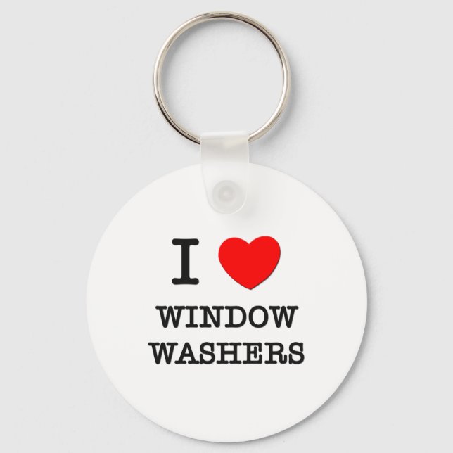 Porte-clés I Love Window Washers (Recto)