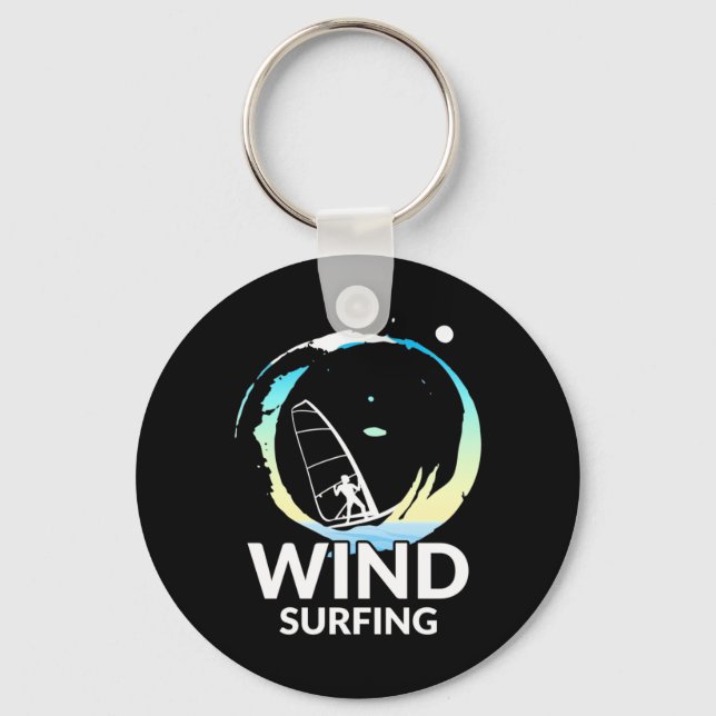 Porte-clés I Love Windsurf (Recto)