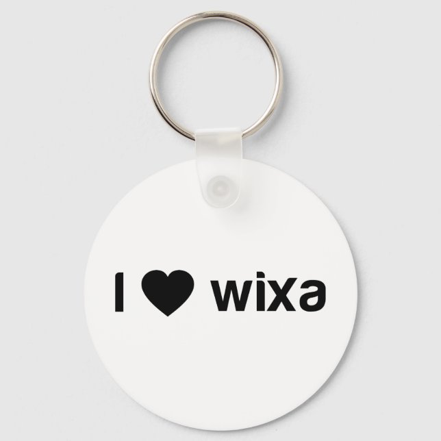 Porte-clés I Love Wixa (Recto)