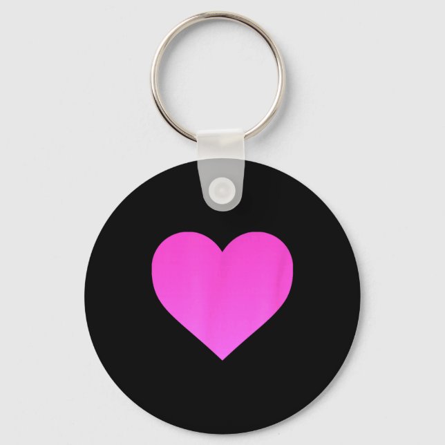 Porte-clés I Love You Nk Purple Heart Valentines Day Emotico  (Recto)