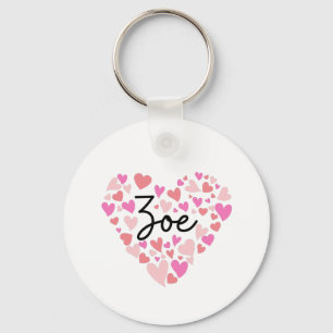 Porte-clés I love Zoe